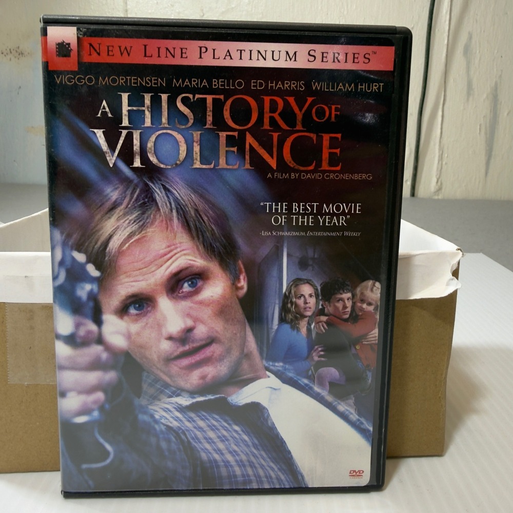 A History of Violence DVD‎ New Line Platinum Series Viggo Mortensen Cronenberg R